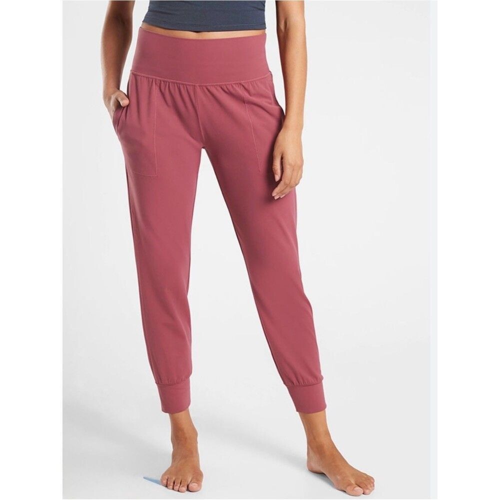Athleta Dusty Rose Jogger Pants